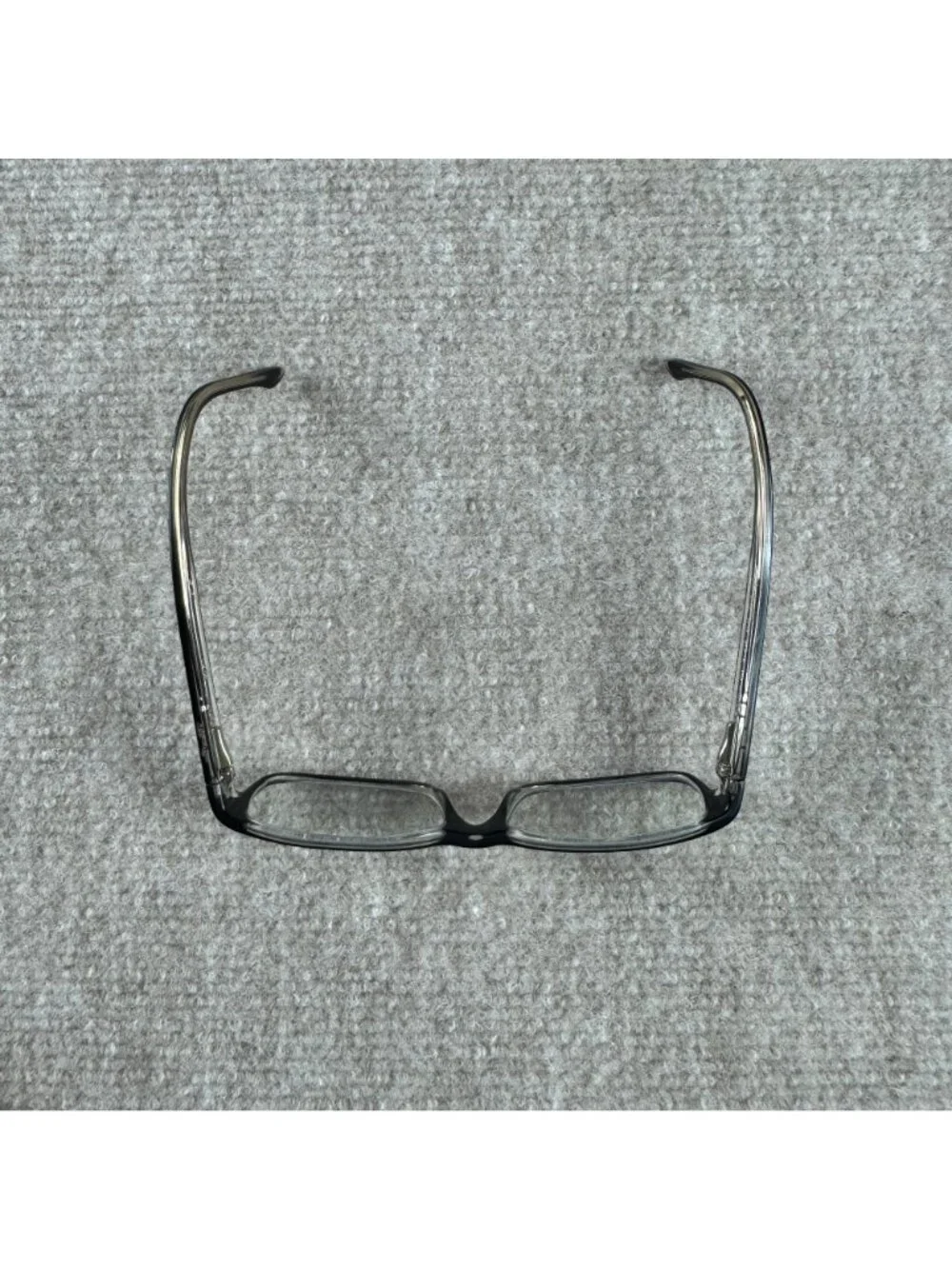 Ray Ban RB5114 Optics 2034 54-16 Rectangular Eyeglass Frames Black Clear Y2K